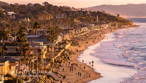 Del Mar Beach at Sunset, California, #35067