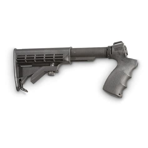 Mossberg 500 Shotgun Stock with Pistol Grip, Black - 584545, Tactical ...