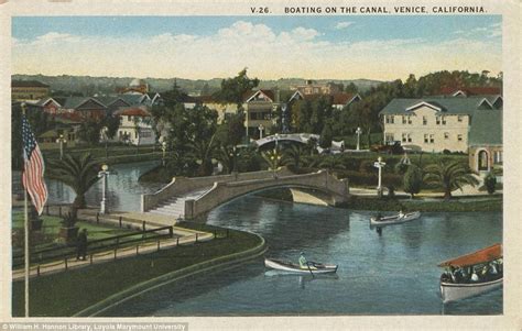 The ORIGINAL Venice canals in LA that have vanished forever beneath a ...