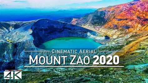 【4K】Drone Footage | Mount Zaō - Active Volcano in Japan ..:: Cinematic ...