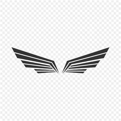 Angel Wing Logo Vector Design Images, Wings Logo, Wings, Wings Vector ...