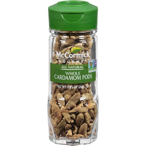 McCormick Gourmet All Natural Whole Cardamom Pods, 0.95 oz - Walmart ...