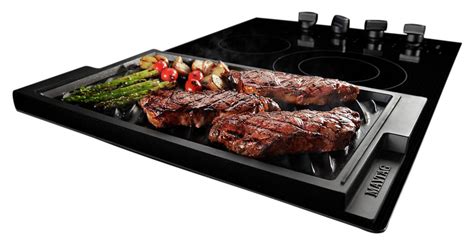 Maytag 30" Electric Cooktop with Reversible Grill and Griddle - MEC ...