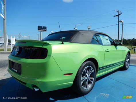 2014 Gotta Have it Green Ford Mustang V6 Premium Convertible #85119803 ...