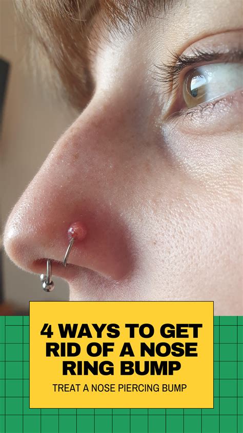 Reduce Swelling Nose Piercing