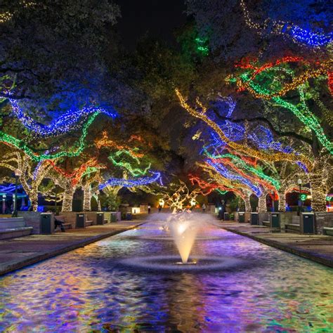 Sparkling Christmas Light Displays in Houston