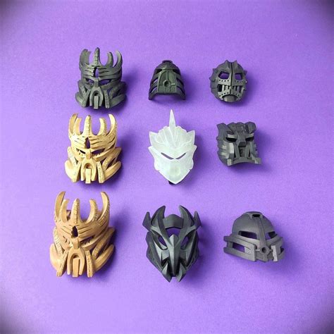 Bionicle Custom Mask, Hobbies & Toys, Toys & Games on Carousell