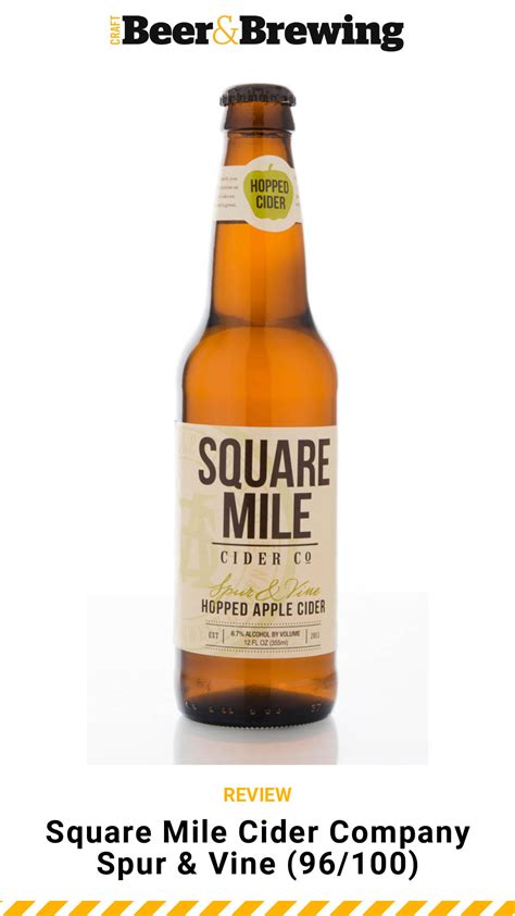 Review: Square Mile Cider Company Spur & Vine | Craft Beer & Brewing