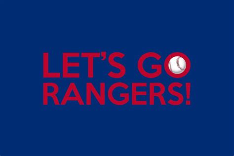 Let's Go Rangers Painting by Florian Rodarte