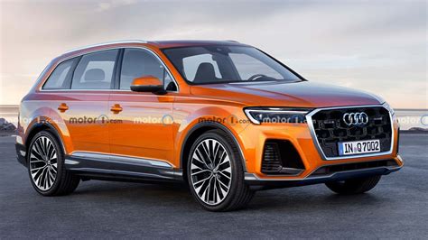 2024 Audi Q7 rendering previews the SUV's second facelift