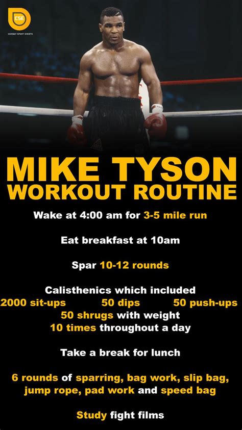 Mike Tyson Workout. The training routine of all time great Mike Tyson ...