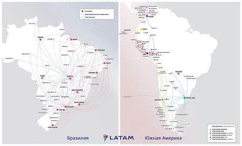 Mapa De Rutas Latam