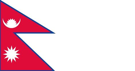 Premium Vector | Nepal flag in vector