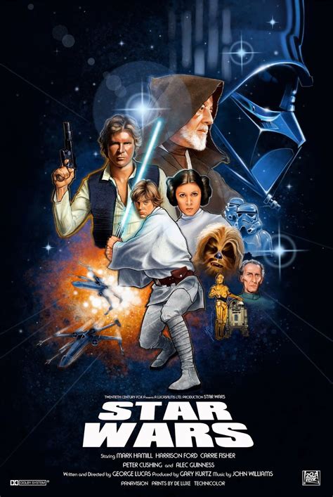 Star Wars Episode 4 Movie Poster