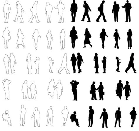 People Silhouette Architecture Png