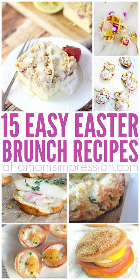 15 Easter brunch recipes | Easy easter brunch, Easy easter brunch ...