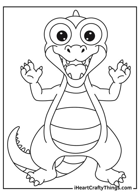 Printable Alligators Coloring Pages (Updated 2021)