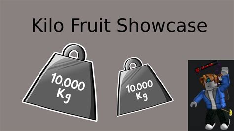 Blox fruits Kilo fruit showcase ( BEST FRUIT IN GAME ! ! ! ) - YouTube