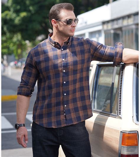 Plus Size 80KG-175KG Plus Size Shirts Men Casual Clothing Formal Large ...