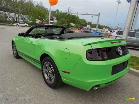 2013 Gotta Have It Green Ford Mustang V6 Premium Convertible #80895193 ...