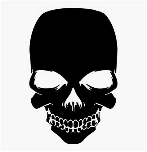 Skull Straight On Emblem Bo - Call Of Duty Skull Png, Transparent Png ...