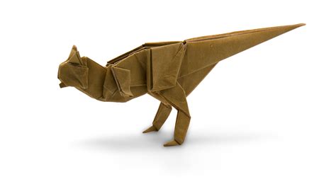 Origami Instructions Dinosaur