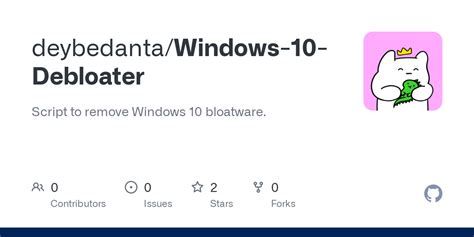 Releases · deybedanta/Windows-10-Debloater · GitHub