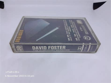 Vintage David Foster Symphony Sessions Casette Tape, Hobbies & Toys ...