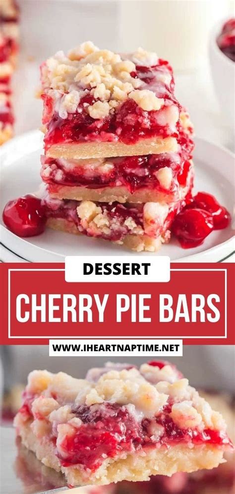 Cherry Pie Bars in 2024 | Cherry pie bars, Cherry pie bars recipe, Pie ...