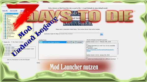 7 days to die mod launcher - jeanslsa