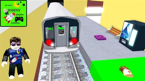 Johny Shows Roblox Escape The Subway Obby - YouTube