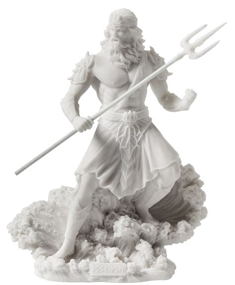 Buy Poseidon Greek God of the Sea with Trident Statue Online at ...