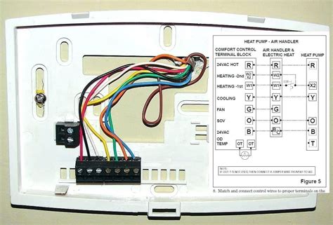 Honeywell 4 Wire Thermostat Wiring Color Code