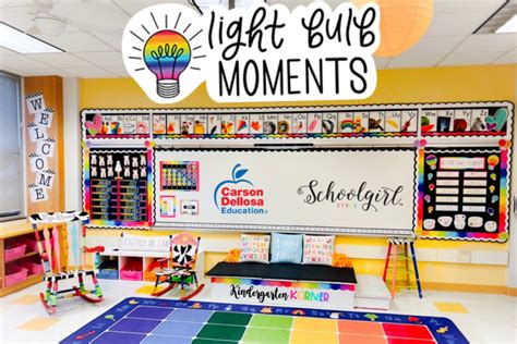 Lightbulb Moments Classroom Theme - Kindergarten Korner - A ...