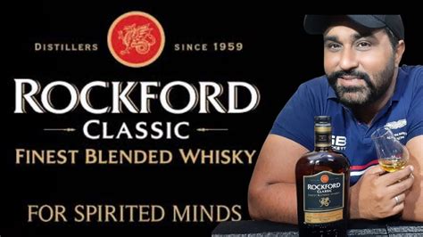 Rockford Classic Review in Hindi | Rockford Whisky Review | on the ...