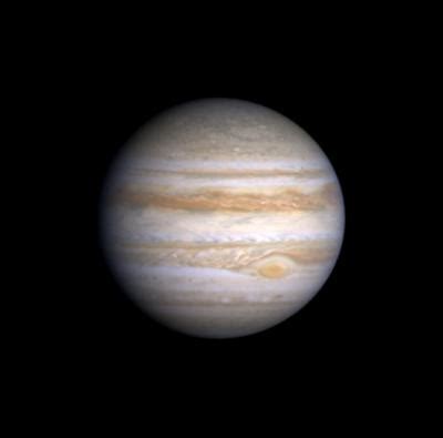 Jupiter with Red Spot: True Color | EurekAlert!