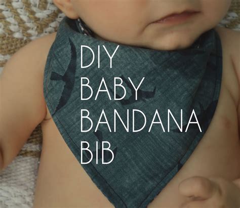 DIY Baby Bandana Bibs | Bandana baby, Diy baby stuff, Baby bandana bibs