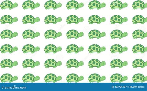 Turtle Background, Wallpaper, Illustration, Pattern, Design Art, Wall ...