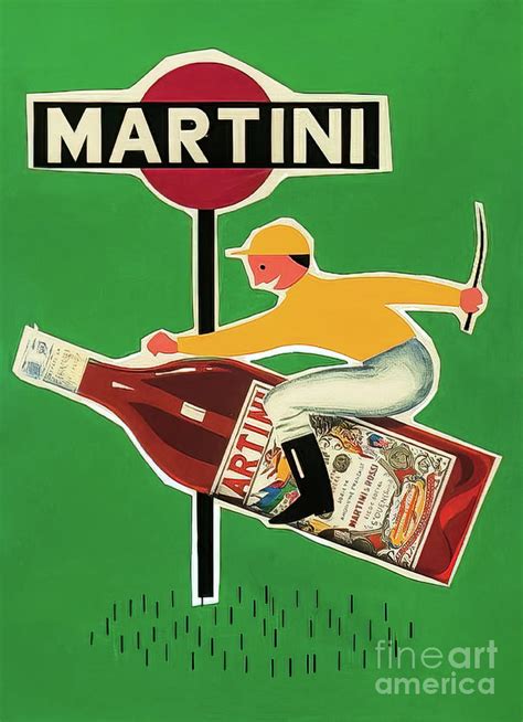 Martini Vermouth 1915 Drinks Poster Drawing by M G Whittingham - Fine ...