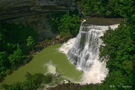 Burgess Falls in Burgess Falls State Park