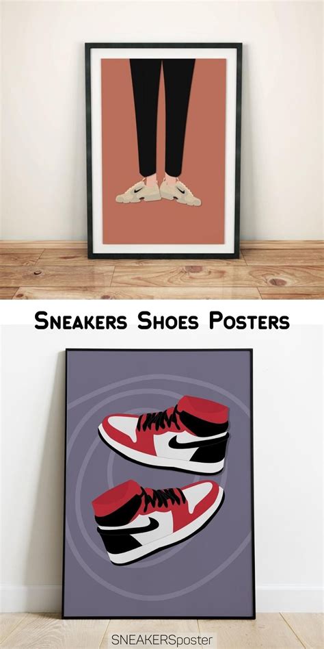 Nike Sneakers Shoe Box Trainers Art Poste Stussy by SNEAKERSposter ...