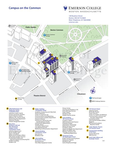 marissa g. kelley* (Emerson College Campus Map)