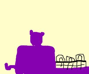 Purple monkey dishwasher - Drawception