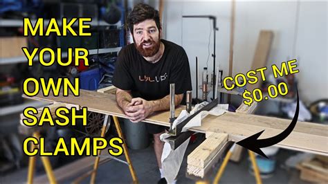 How to Make Sash Clamps - Easy & Cheap DIY - No Fancy Tools Required ...