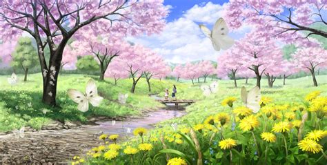 Anime Spring Wallpapers - Top Free Anime Spring Backgrounds ...