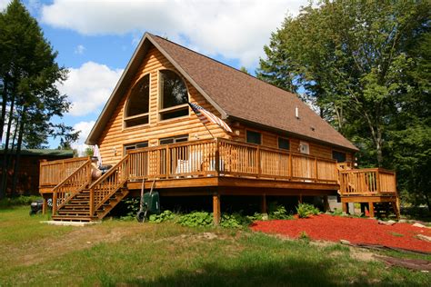 Log Cabin Designs With Wrap Around Porch — Randolph Indoor and Outdoor ...