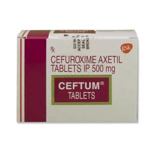 Ceftum 500mg Cefuroxime Tablets - Buy Online at wholesale price.