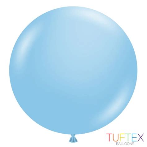 36" Baby Blue - Tuftex Latex Balloon 1ct/Bag | Balloon Warehouse™