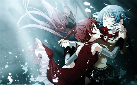 Sakura Kyouko and Miki Sayaka | Madoka magica, Puella magi madoka ...