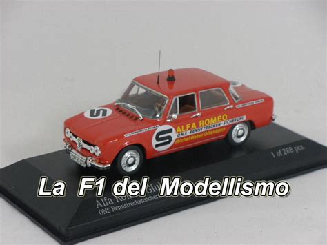 Alfa Romeo Giulia 1973 Minichamps 1:43 400 120994 - Modellini Street ...